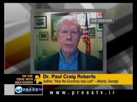 Press TV-On the edge with Max Keiser-Max Keiser talking to Paul Craig Roberts-07-16-2010(Part1)