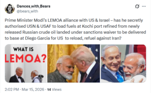 Is India’s Modi Bought and Paid For by Israeli-America?